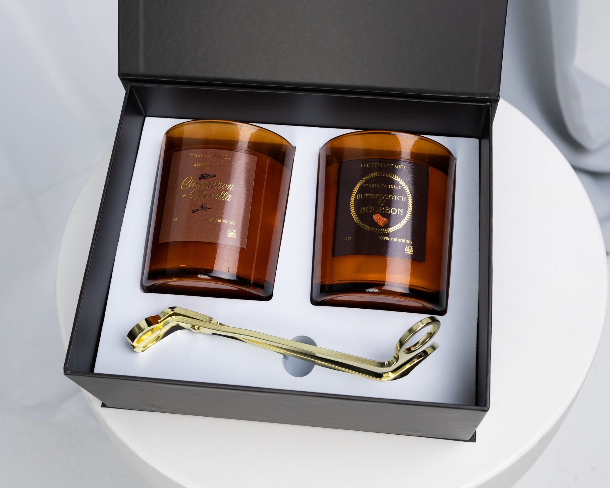 Duo Gift Set ( (12 oz / 355ml) - includes limited edition amber glass jars